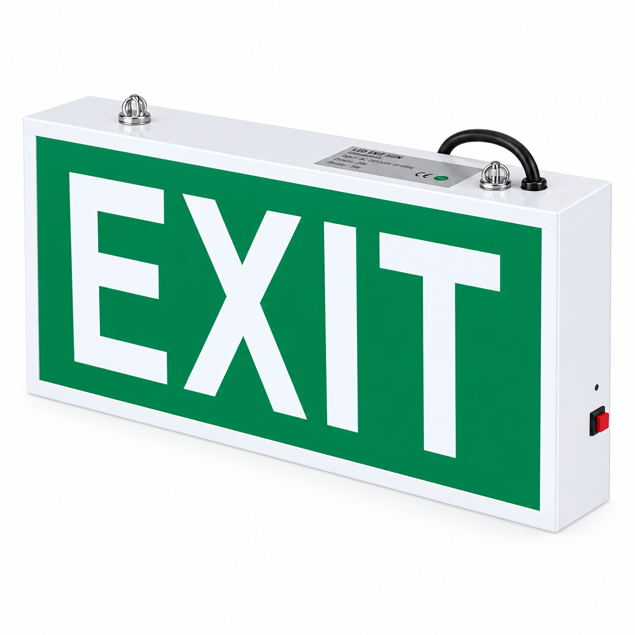 Maintained LED Exit Egress Light – Wall Mount