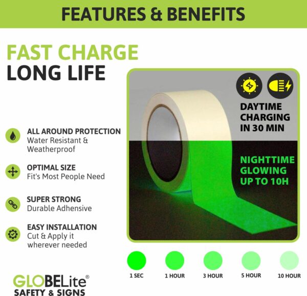 Globelite Autoglow Running Man Arrow Tape - Image 3