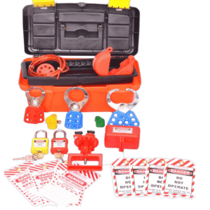 Lockout Tagout Safety Tool Box Kit – Complete Industrial LOTO Safety Solution