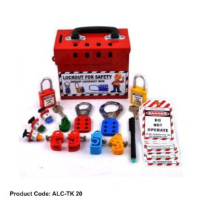 Electrical LOTO Kit with MCB & Padlock Station