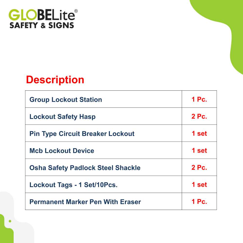 Electrical LOTO Kit with MCB & Padlock Station - Image 2