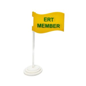 ERT Flag - Essential Emergency Response Flag for Safety and Quick Identification