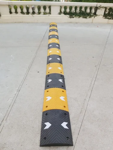 3" Rubber Speed Breaker – Heavy-Duty Traffic Calming Solution for Roads & Parking Areas - Image 4